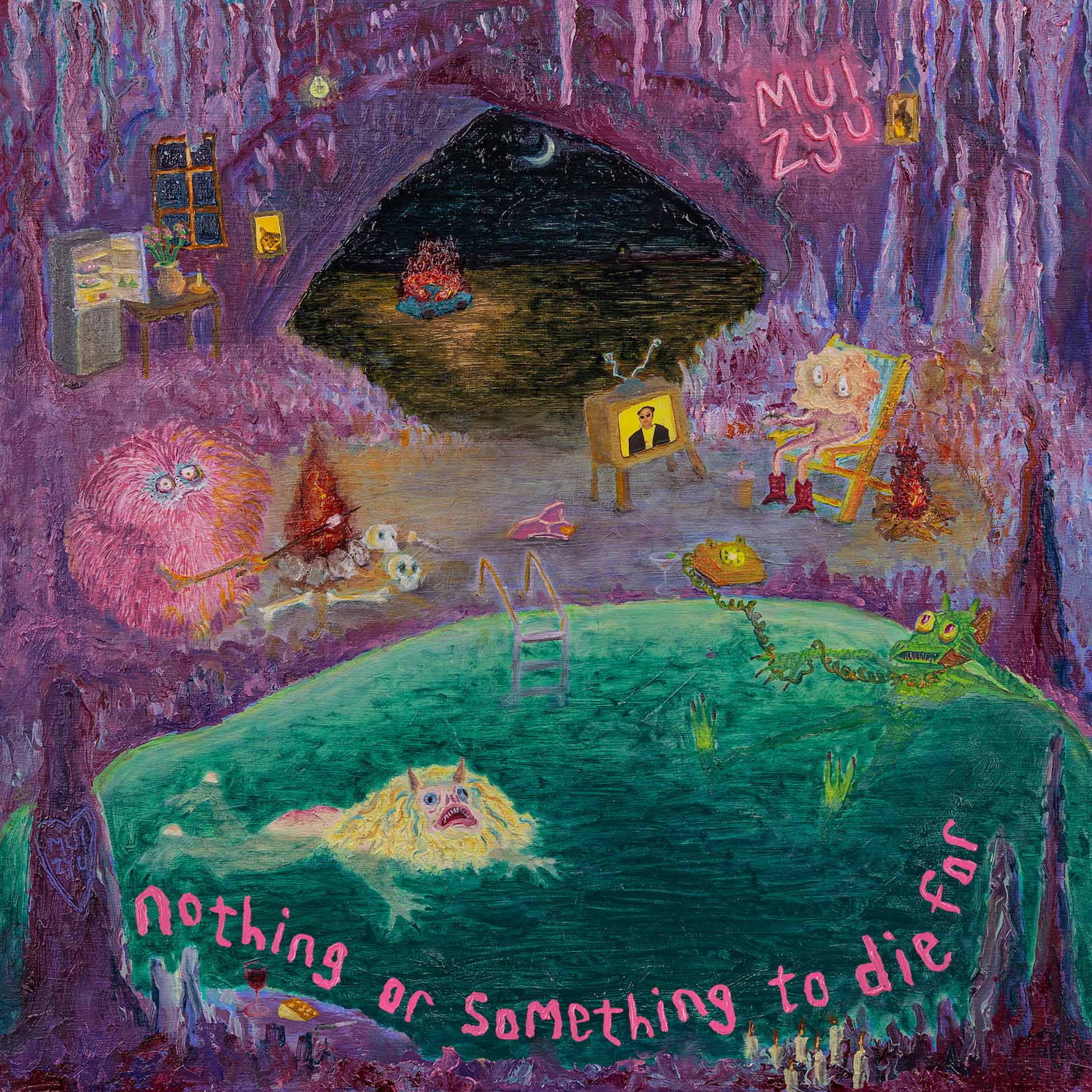 Nothing Or Something To Die For - Vinyle Turquoise Phosphorescent