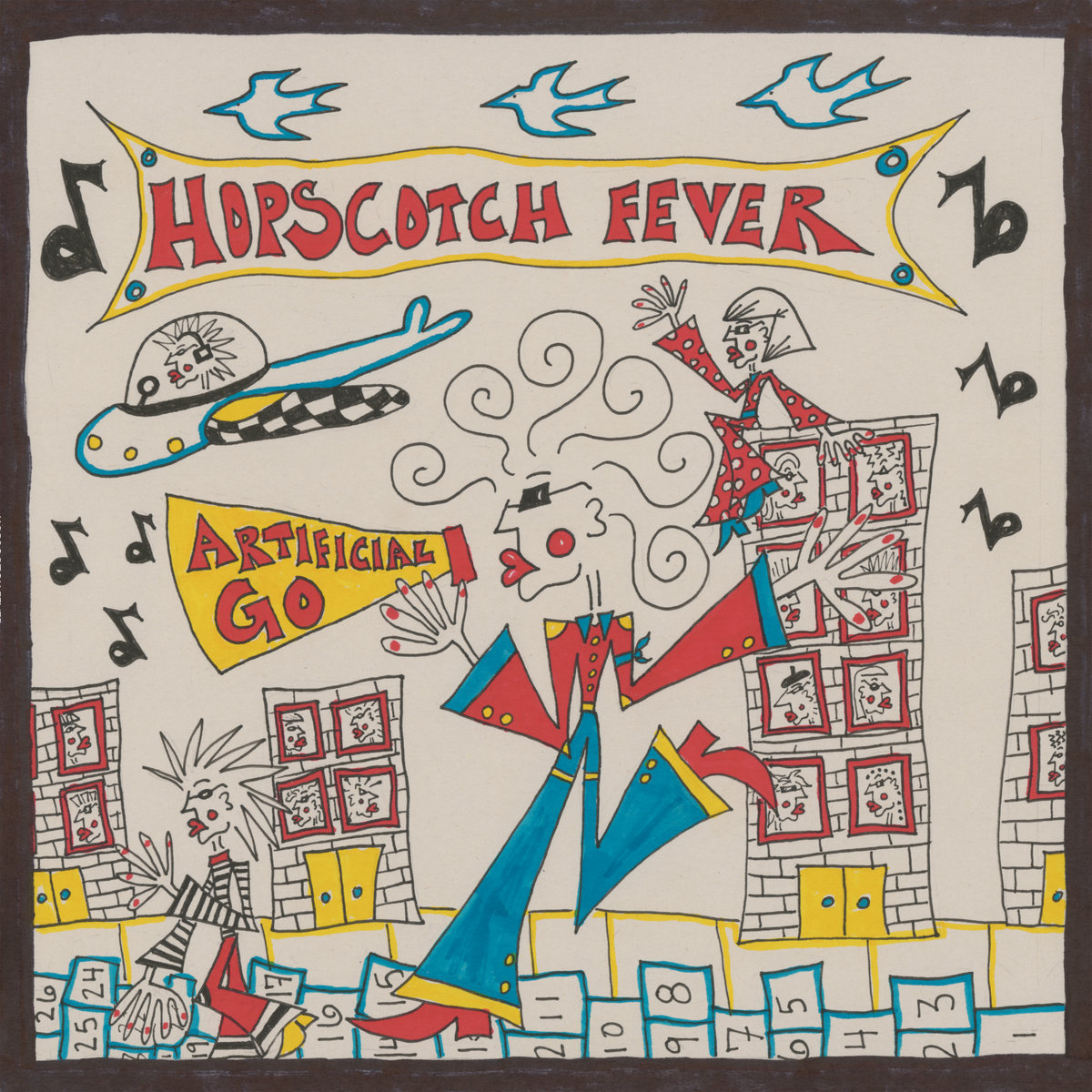 Hopscotch Fever / Musical Chairs/Opaque Red Vinyl