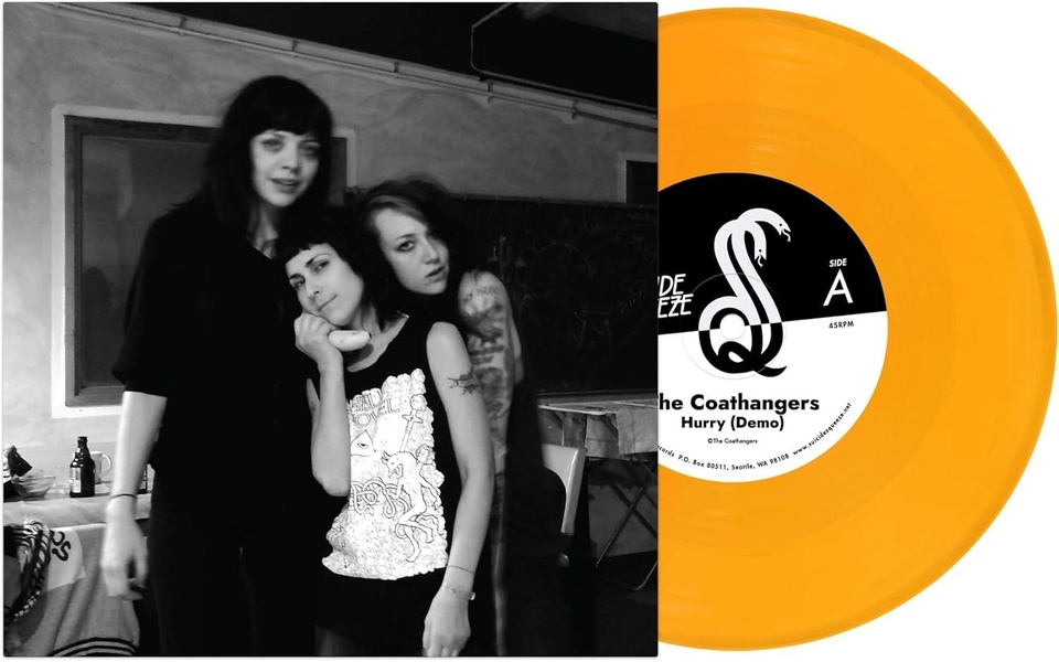 Hurry (Demo) + Drifter (Demo) - Vinyle Orange Transparent