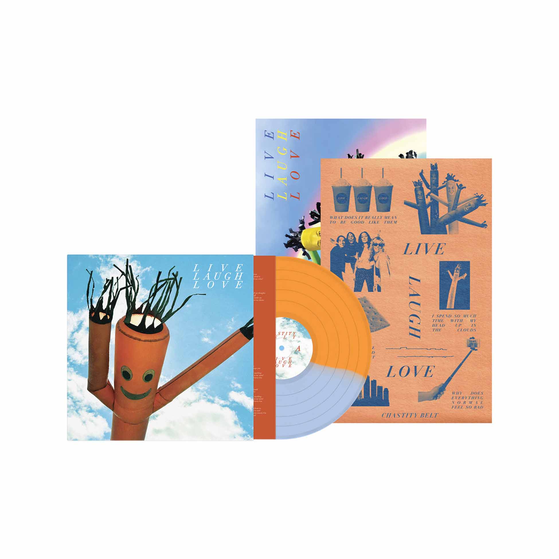Live Laugh Love - Vinyle 180Gr Mi Bleu Mi Orange