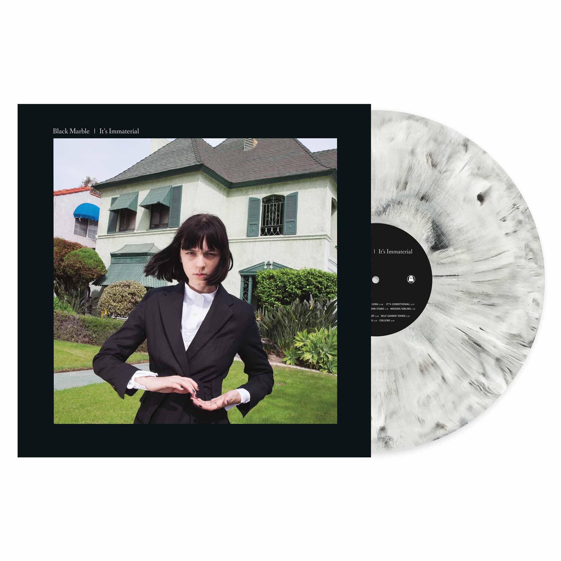 It'S Immaterial (10Th Anniversary Edition) - Vinyle Marbre Noir Et Blanc