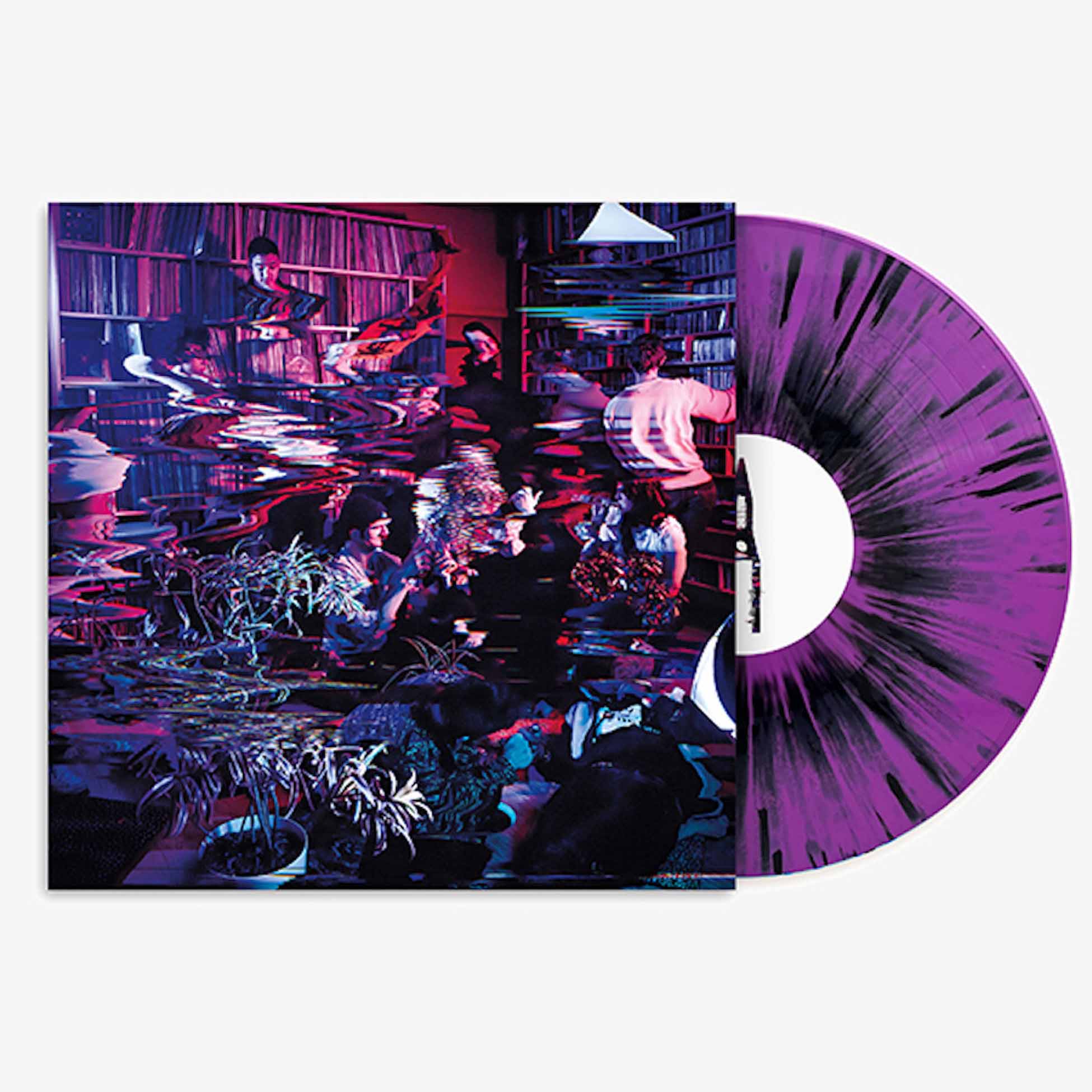 The New Monday - Vinyle Violet Splatter Noir