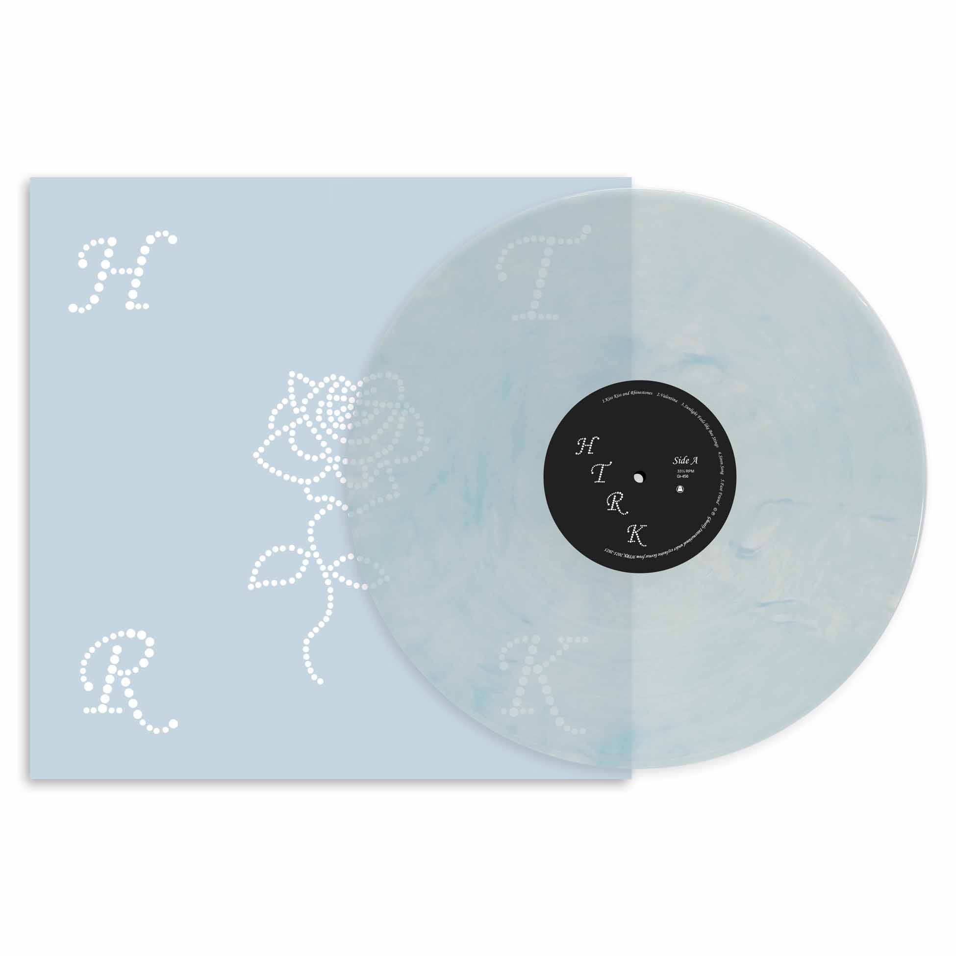 Rhinestones - Vinyle Bleu Translucide