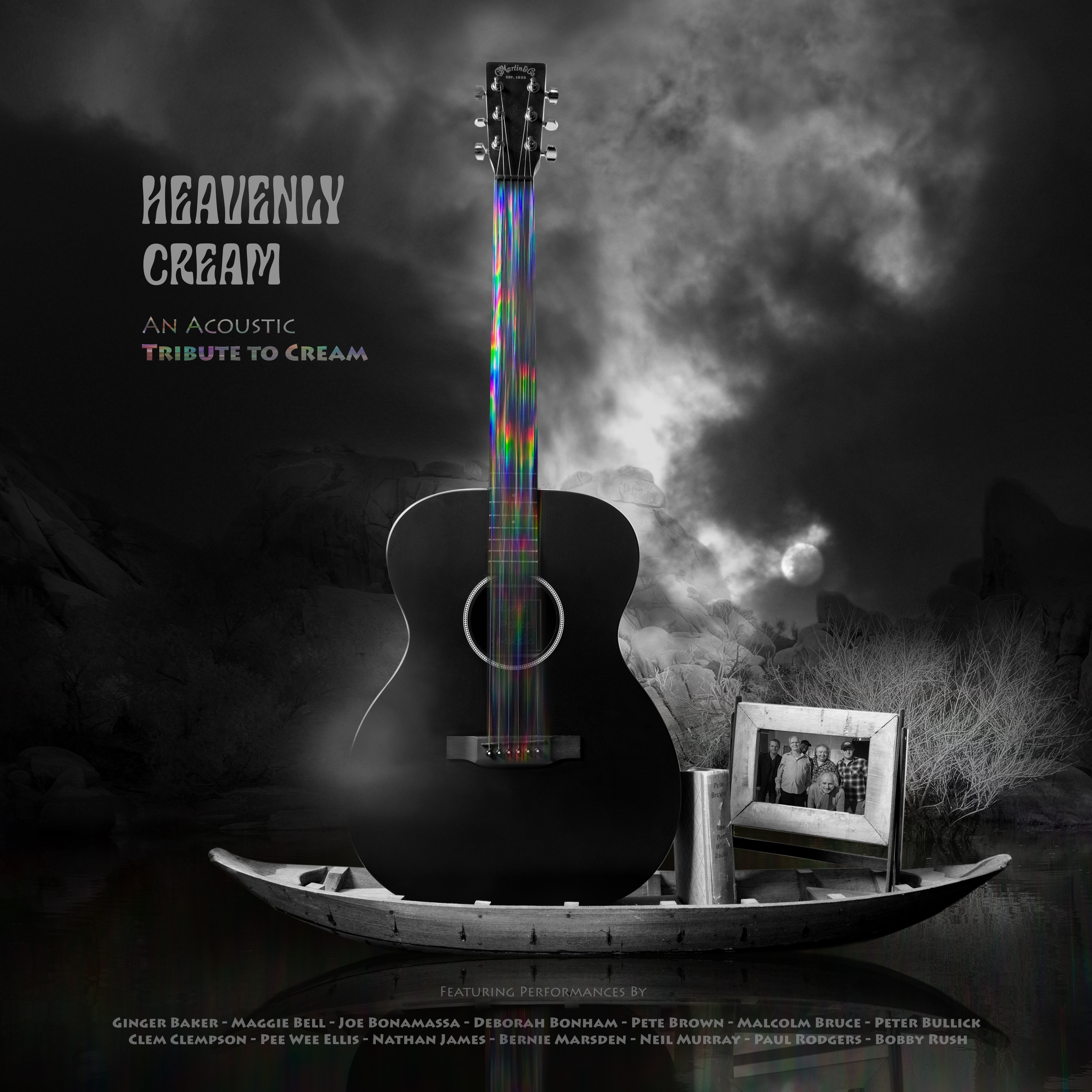 HEAVENLY CREAM/AN ACOUSTIC TRIBUTE TO CREAM/VINYLE COULEUR CREME