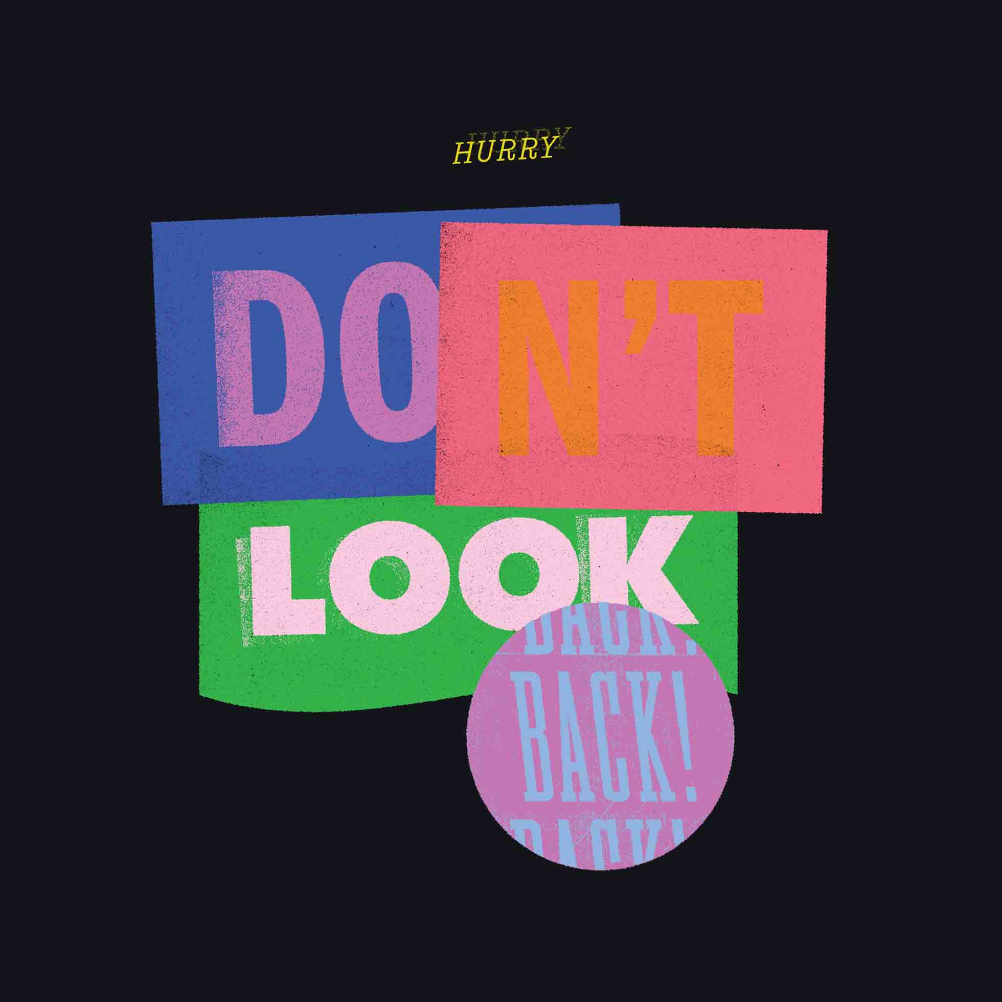 Don'T Look Back - Vinyle Violet Splatter Bleu