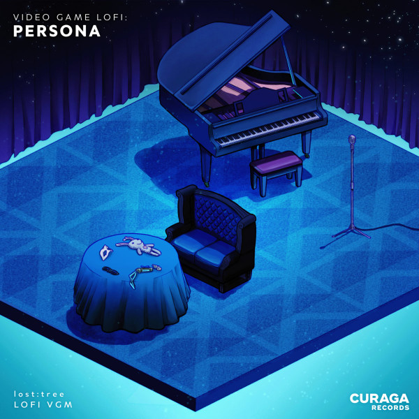 Video Game LoFi : Persona Vinyle Bleu