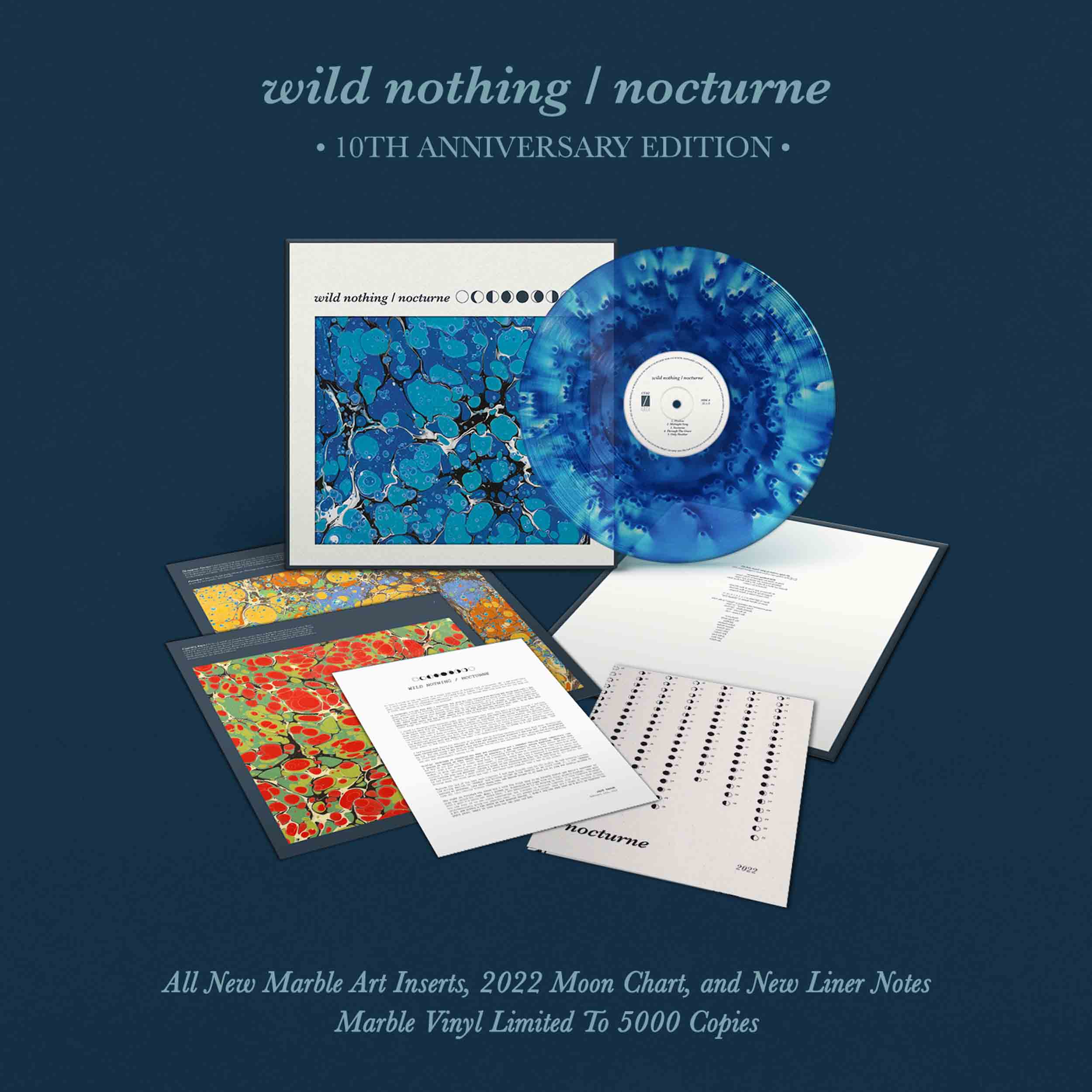 Nocturne (10Th Anniversary Edition) - Vinyle Bleu Marbré + Poster