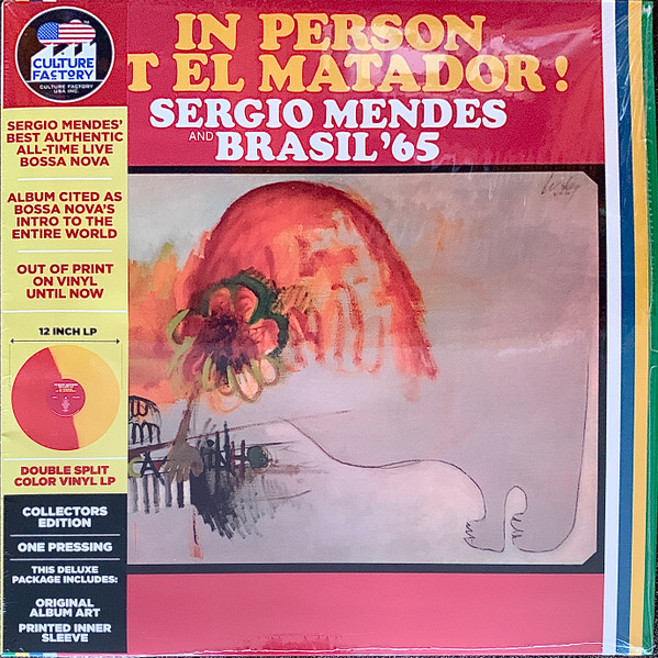 In Person At El Matador Édition Limitée Vinyle Rouge et Jaune