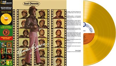 Just Dennis Édition Limitée Collector Exclusivité Fnac Vinyle Jaune