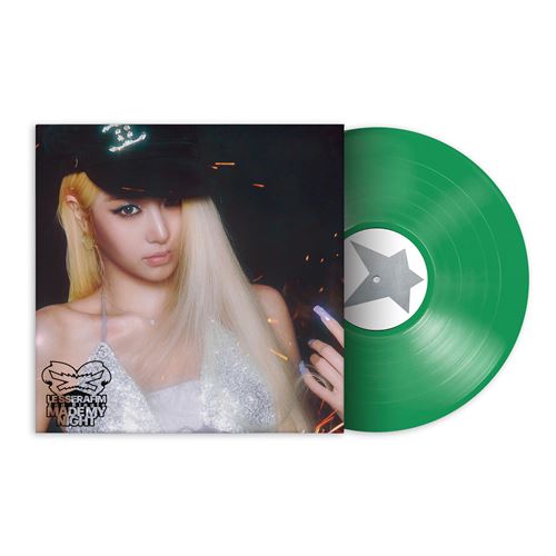 LE SSERAFIM 2nd Single Album Made My Night Vinyl (SPRING GREEN Version) Édition Limitée Exclusivité Fnac Vinyle Vert