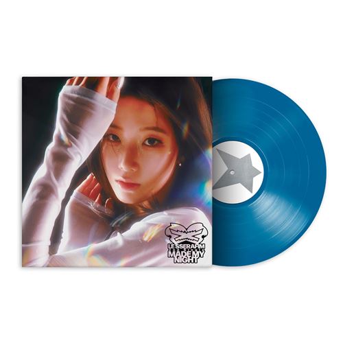 LE SSERAFIM 2nd Single Album Made My Night Vinyl (SKY BLUE Version) Édition Limitée Exclusivité Fnac Vinyle Bleu