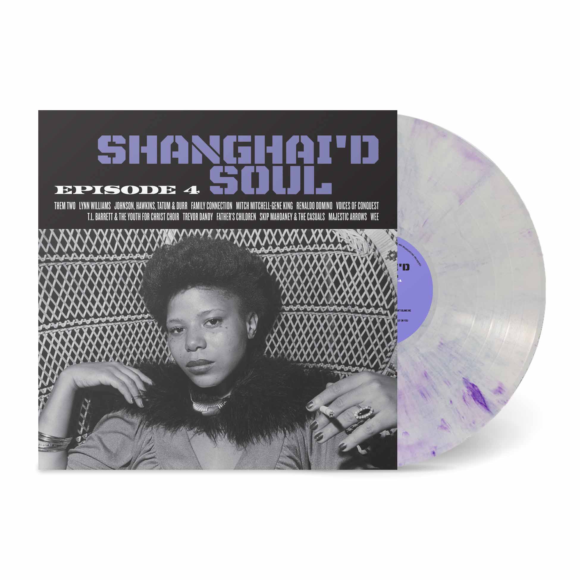 Shanghai'D Soul: Episode 4 - Vinyle Blanc Splatter Violet