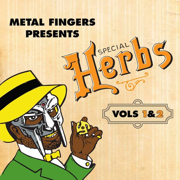 Metal Fingers Presents: Special Herbs Vol. 1 & 2 - Vinyle Orange