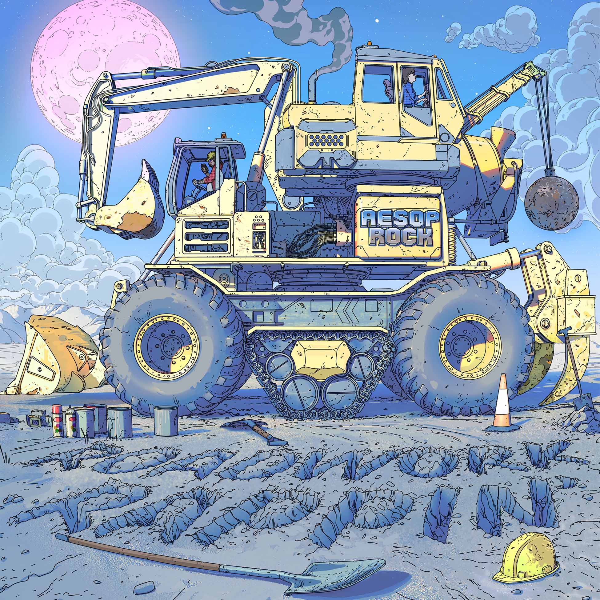 Roadwork Rappin' - Picture Disc Decoupe