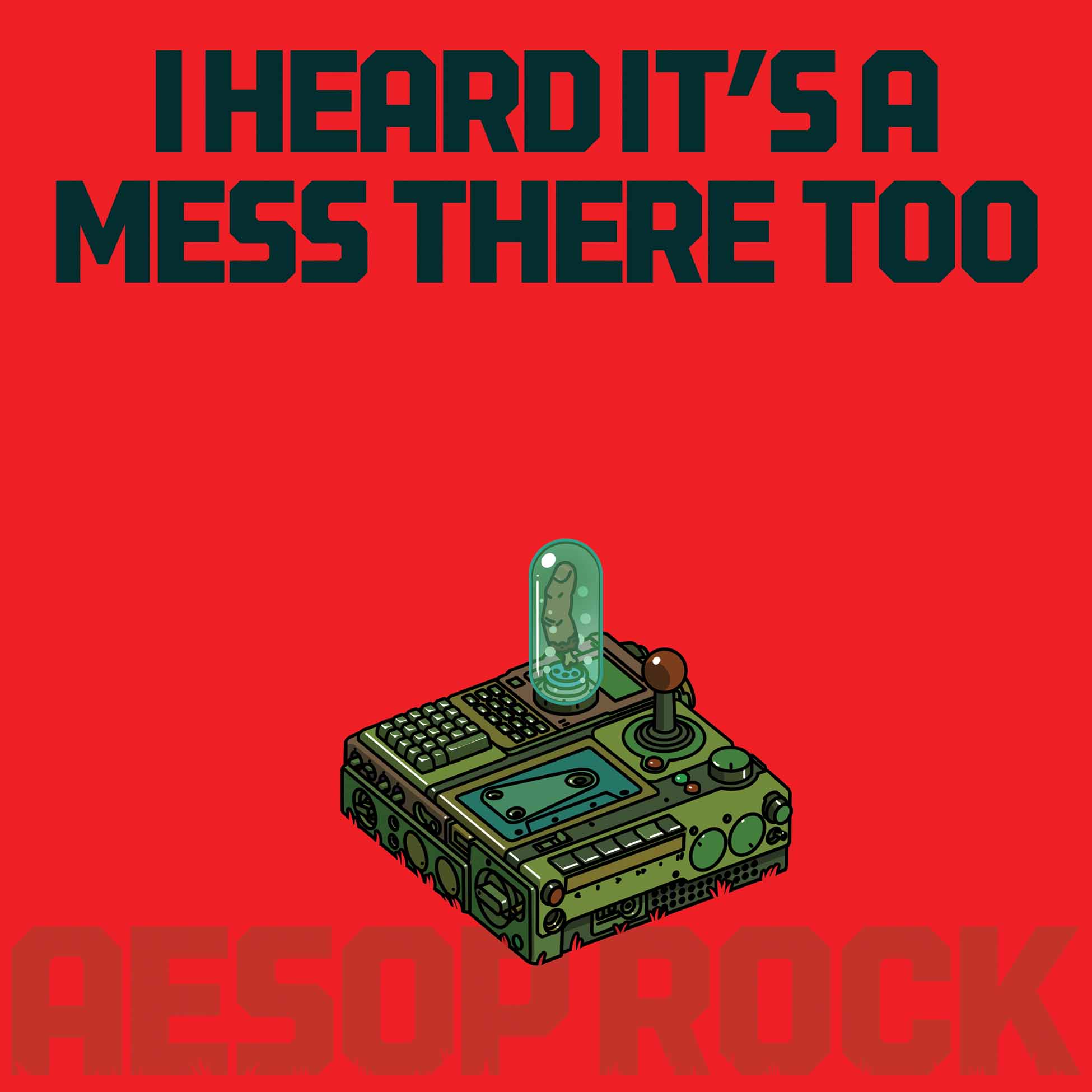 I Heard It'S A Mess There Too - Vinyle Rouge