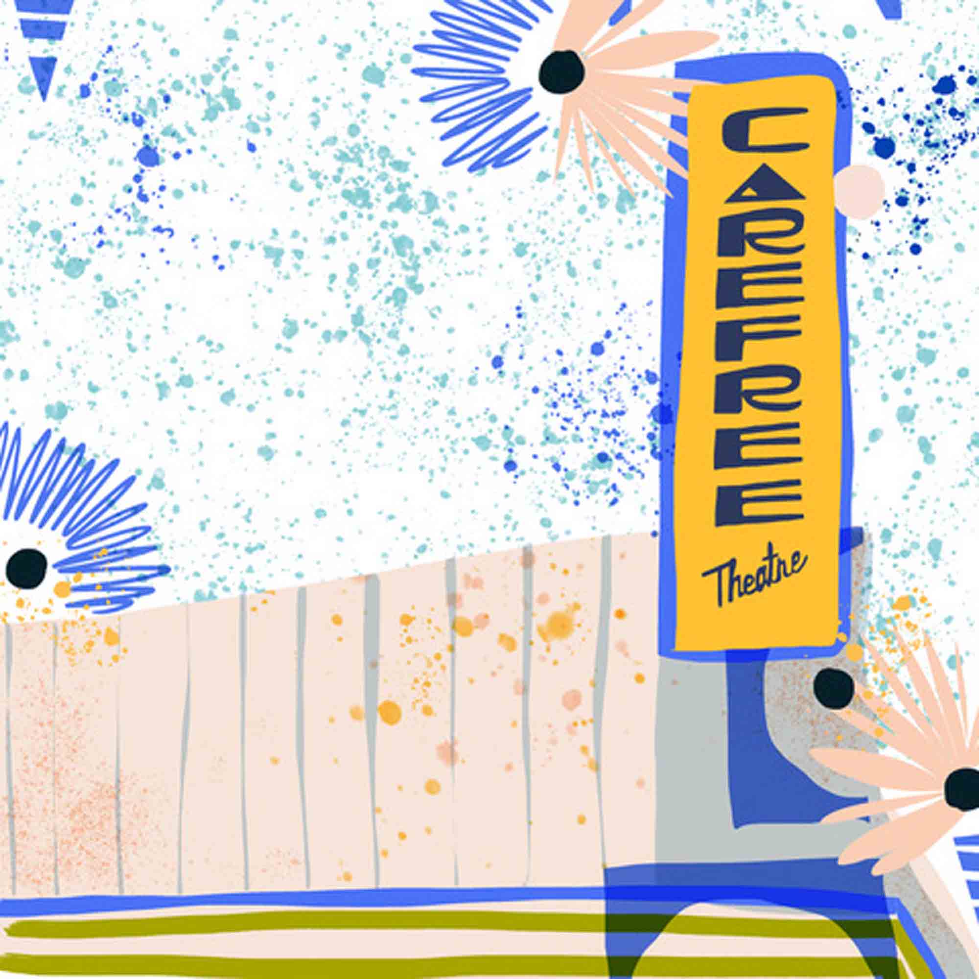 Carefree Theatre - Vinyle Bleu