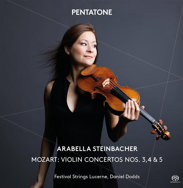 Concerto violon 3, 4, 5 - SACD hybride