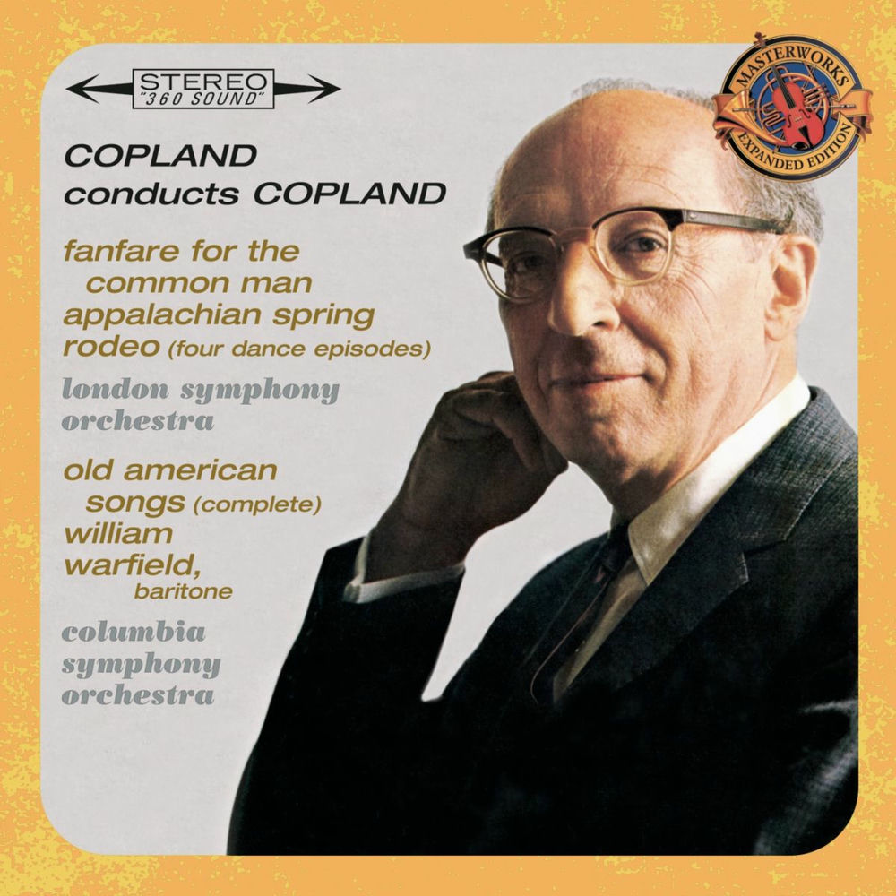 Copland conducts Copland fanfare - Appalachian
