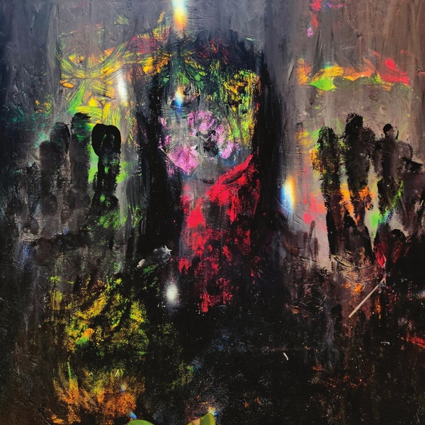 Outside Over There/Red & Black Splatter Vinyl