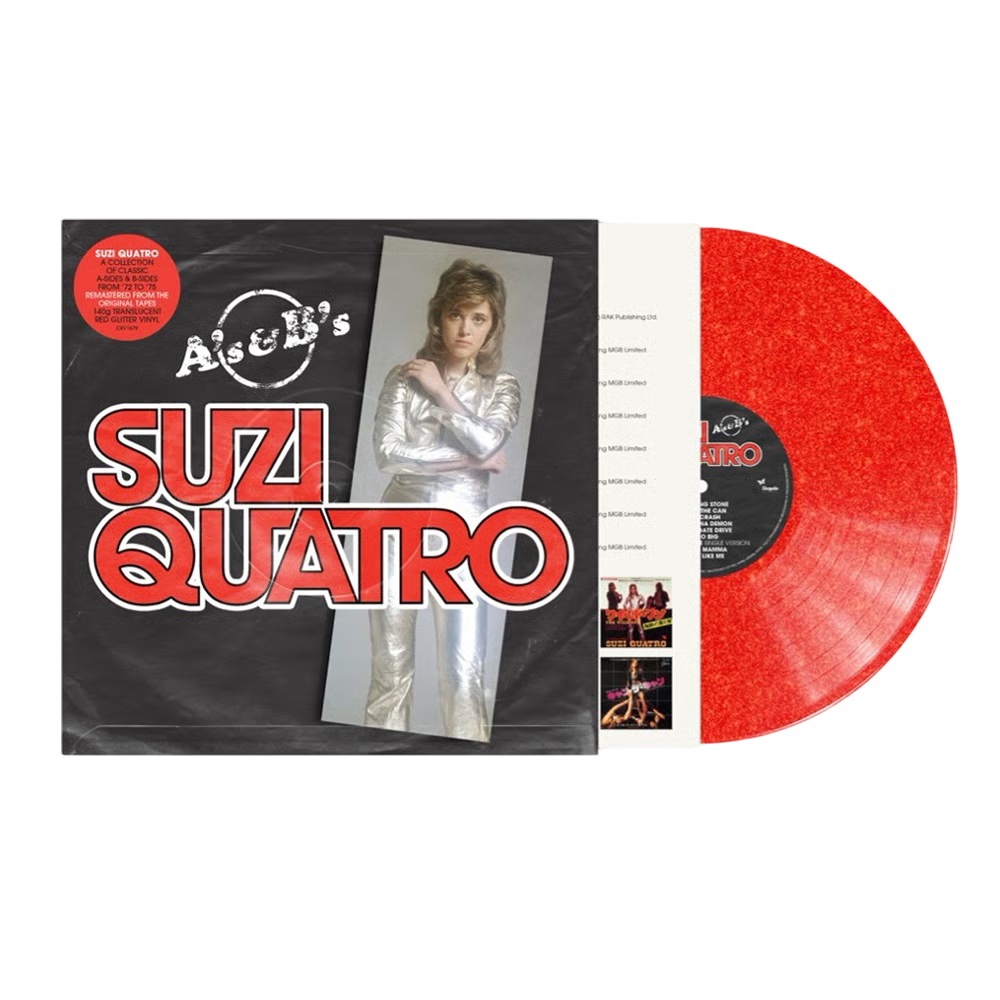 A S AND B S / EDITION LIMITEE COULEUR ROUGE AVEC PAILLETTES