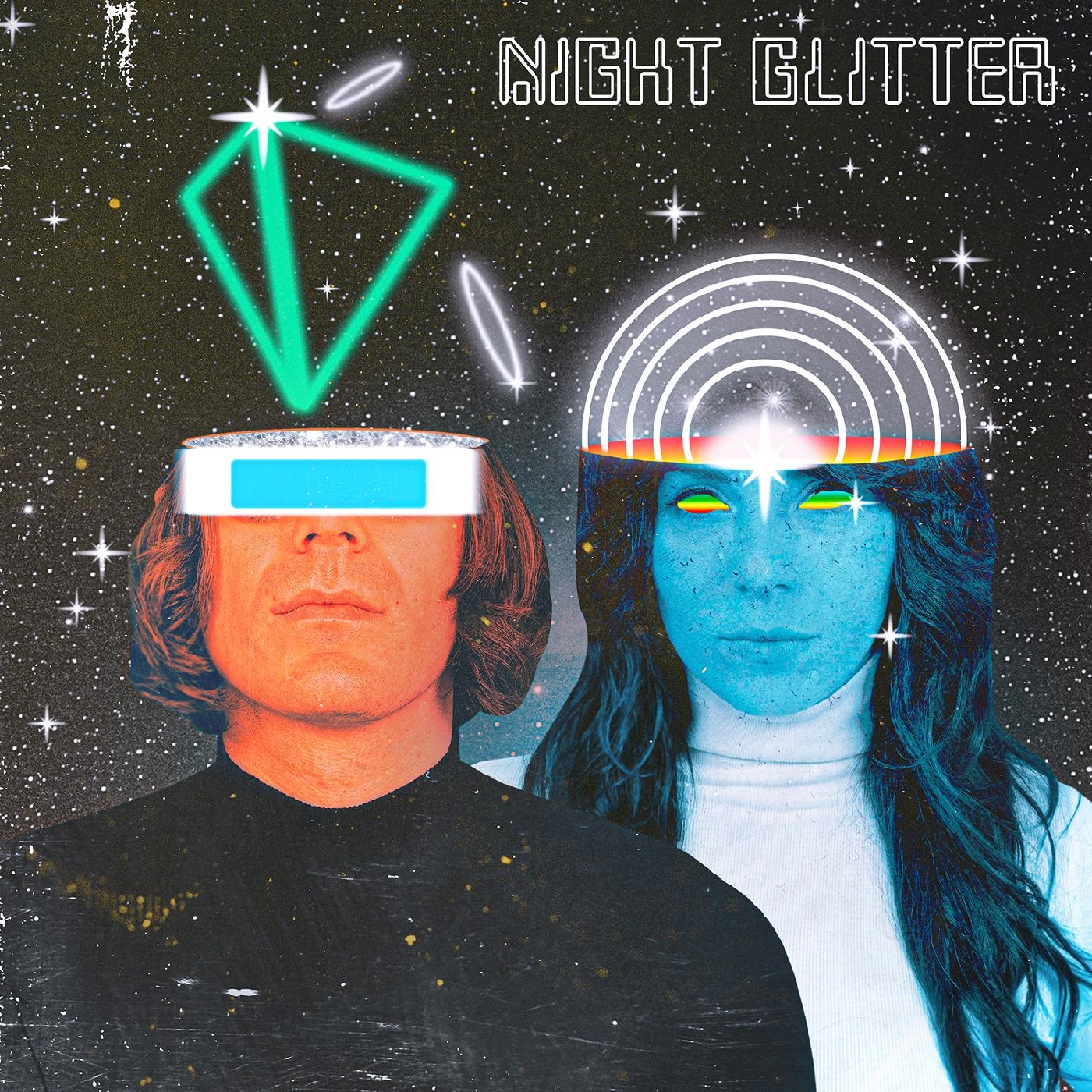 NIGHT GLITTER/VINYLE COULEUR 1