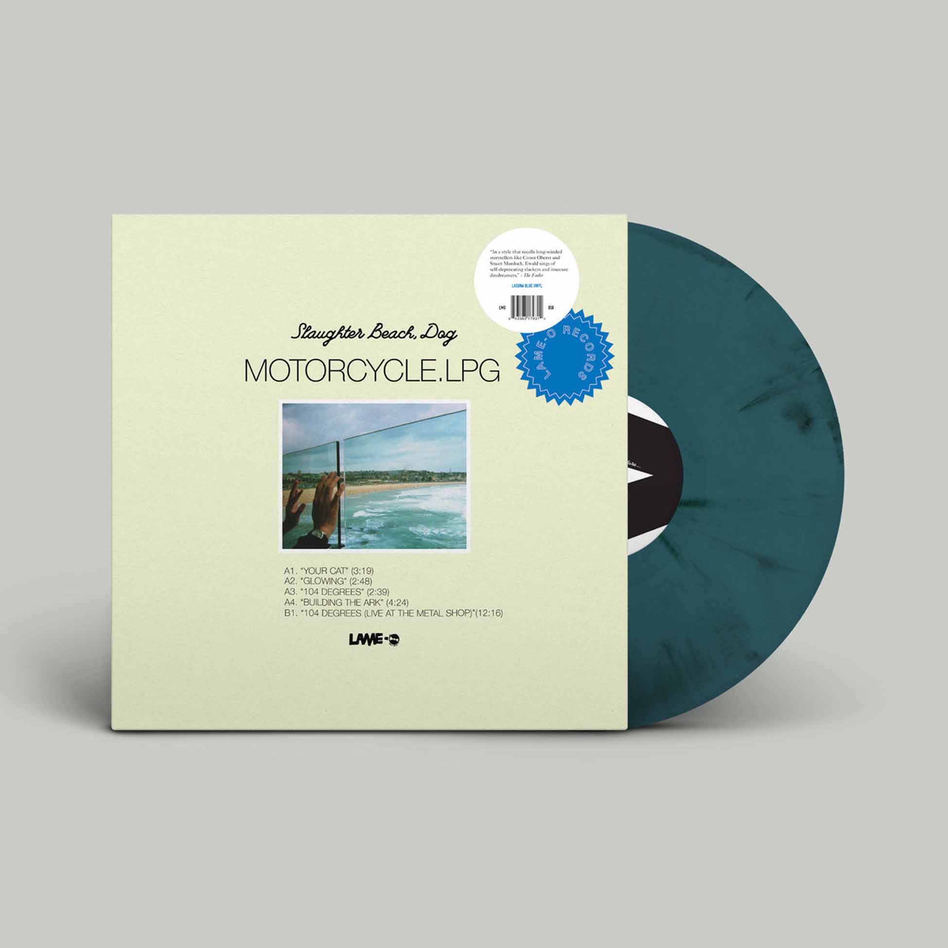 Motorcycle.Lpg - Vinyle Turquoise