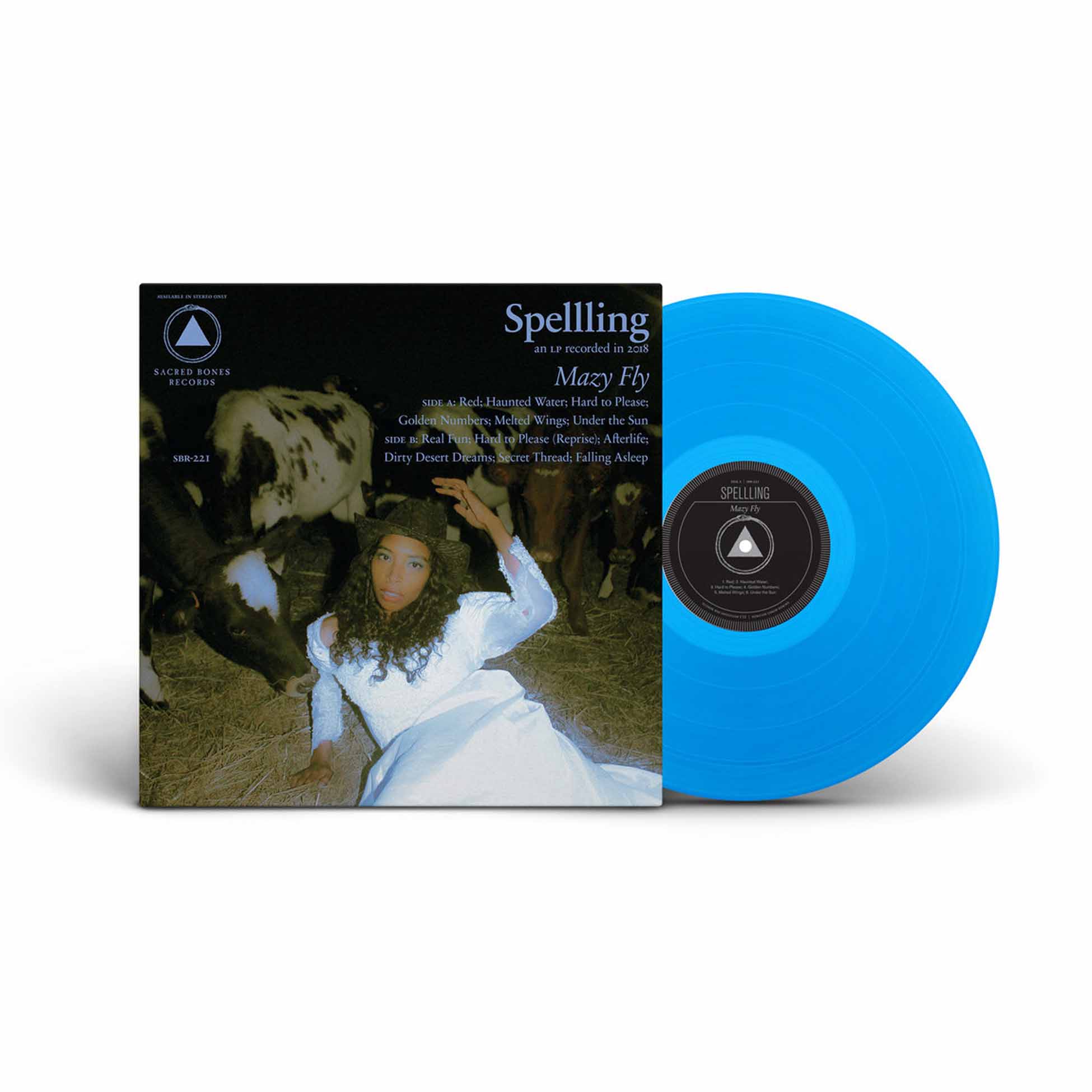Mazy Fly - Vinyle Bleu Translucide
