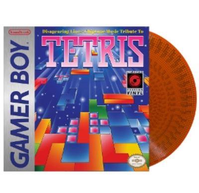 DISAPPEARING LINES THE MUSIC OF TETRIS / EDITION LIMITE COULEUR ORANGE SERIGRAPHIE