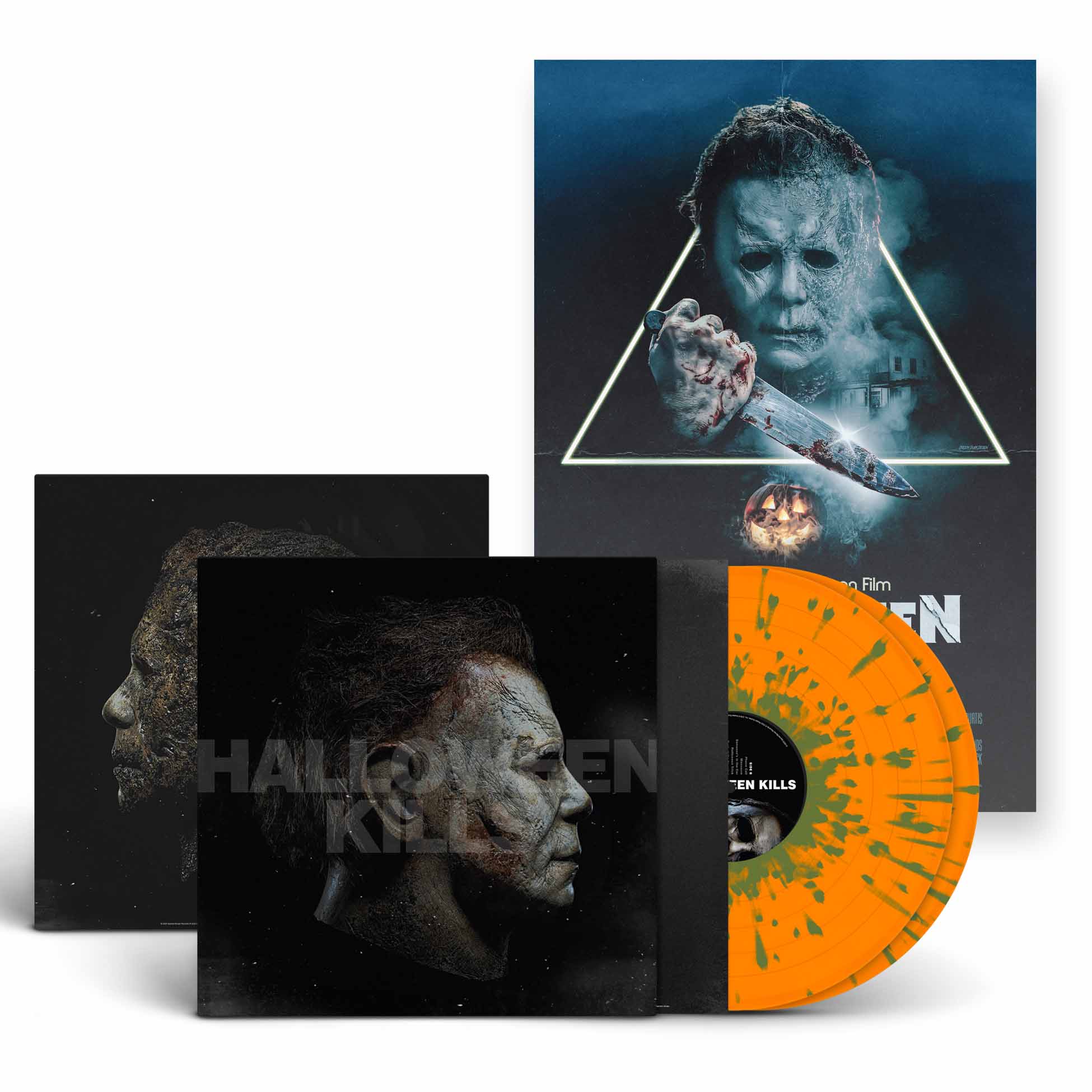 Halloween Kills: Original Motion Picture Soundtrack (Expanded Edition) - Vinyle Orange Splatter Vert