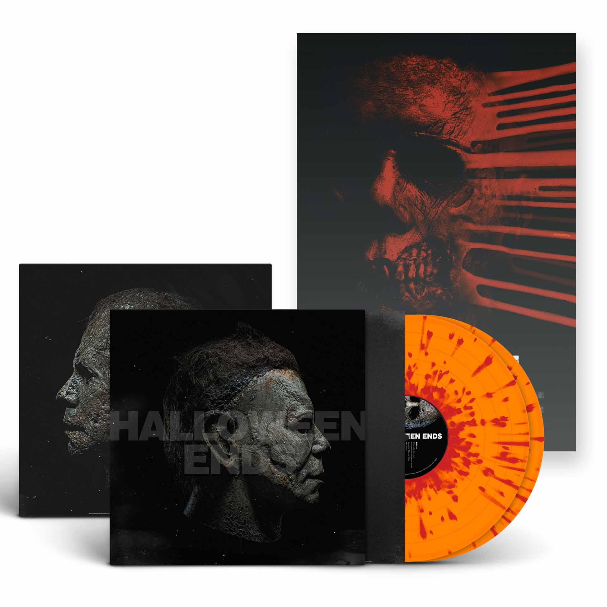 Halloween Ends: Original Motion Picture Soundtrack (Expanded Edition) - Vinyle Orange Splatter Rouge