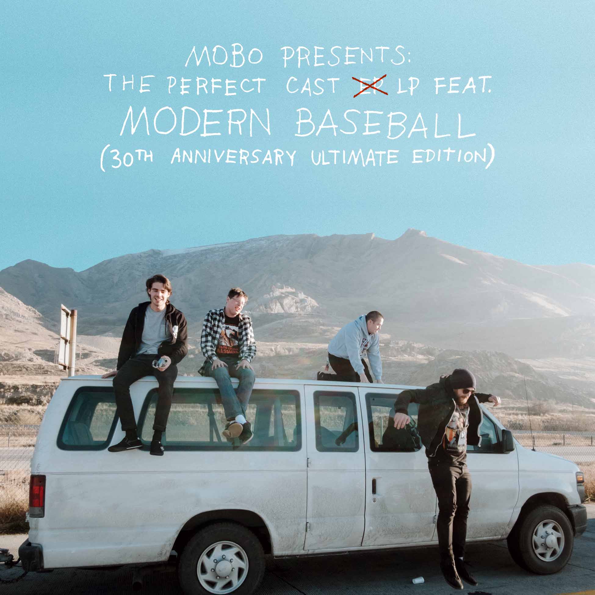 Mobo Presents: The Perfect Cast Lp Feat. Modern Baseball (30Th Anniversary Ultimate Edition) - Vinyle Bleu Et Rose