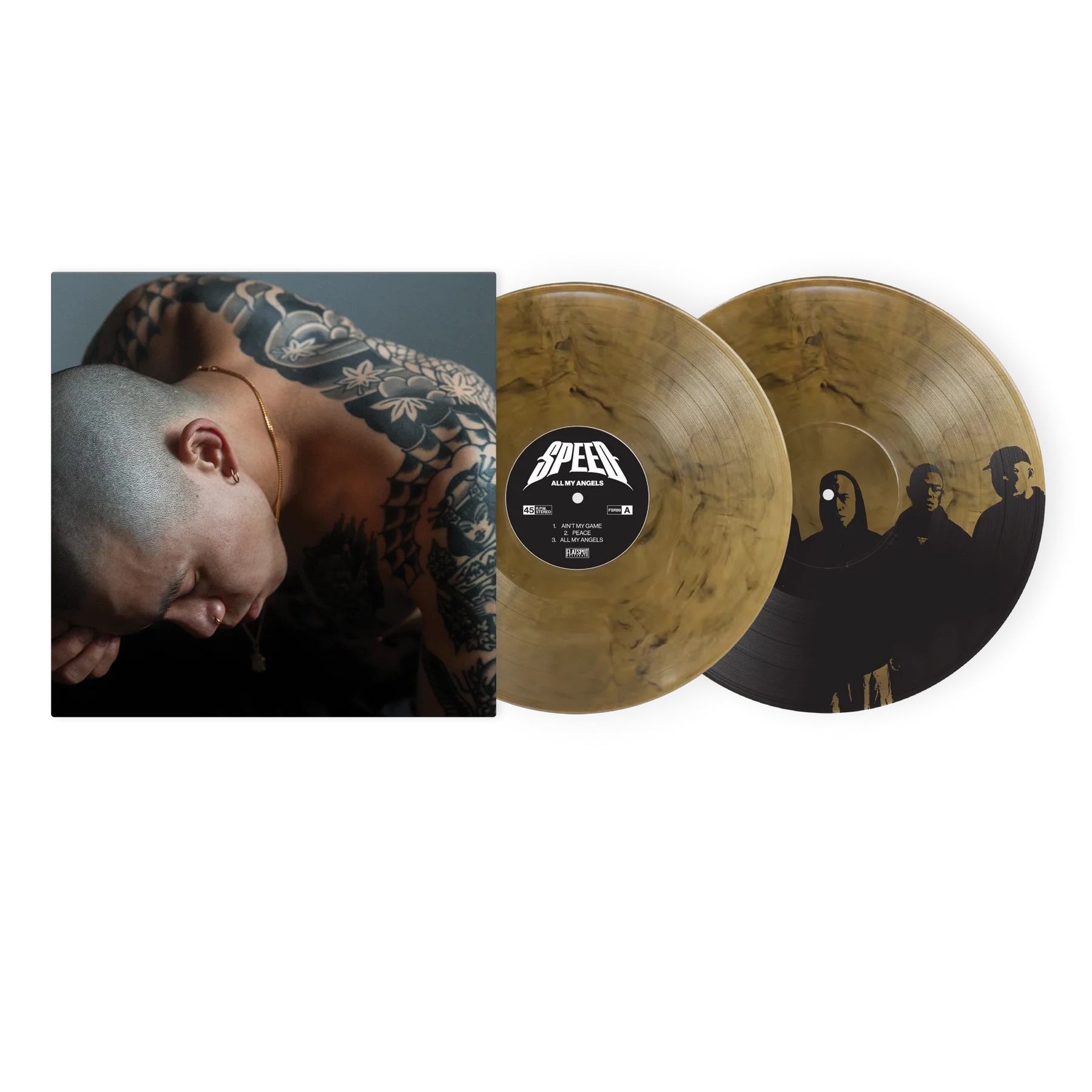All My Angels - Vinyle Jaune Marbre Noir