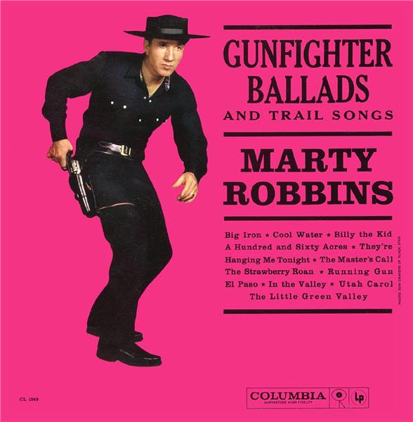 SINGS GUNFIGHTER BALLADS AND TRAIL SONGS/VINYLE COULEUR TOURBILLON DE FUMEE TRANSPARENT