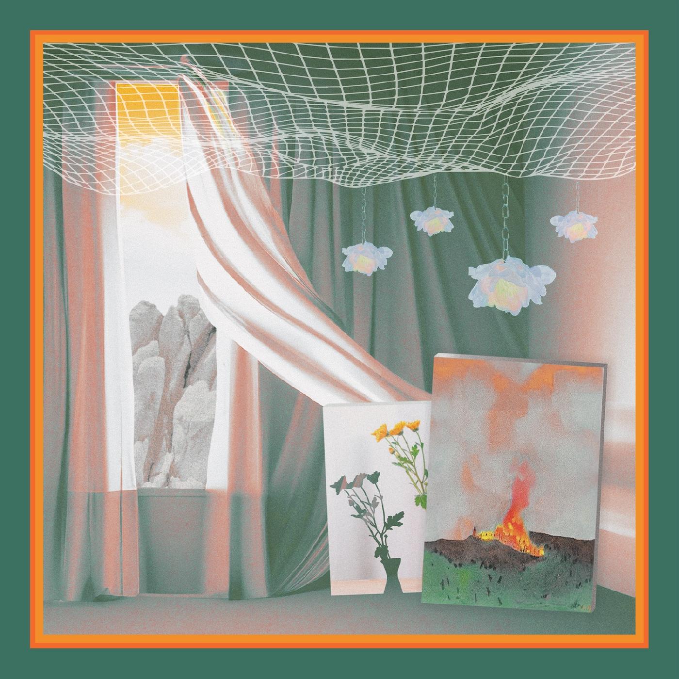 SOME SUDDEN WEATHER/VINYLE TRANSPARENT VERT BOUTEILLE DE COCA