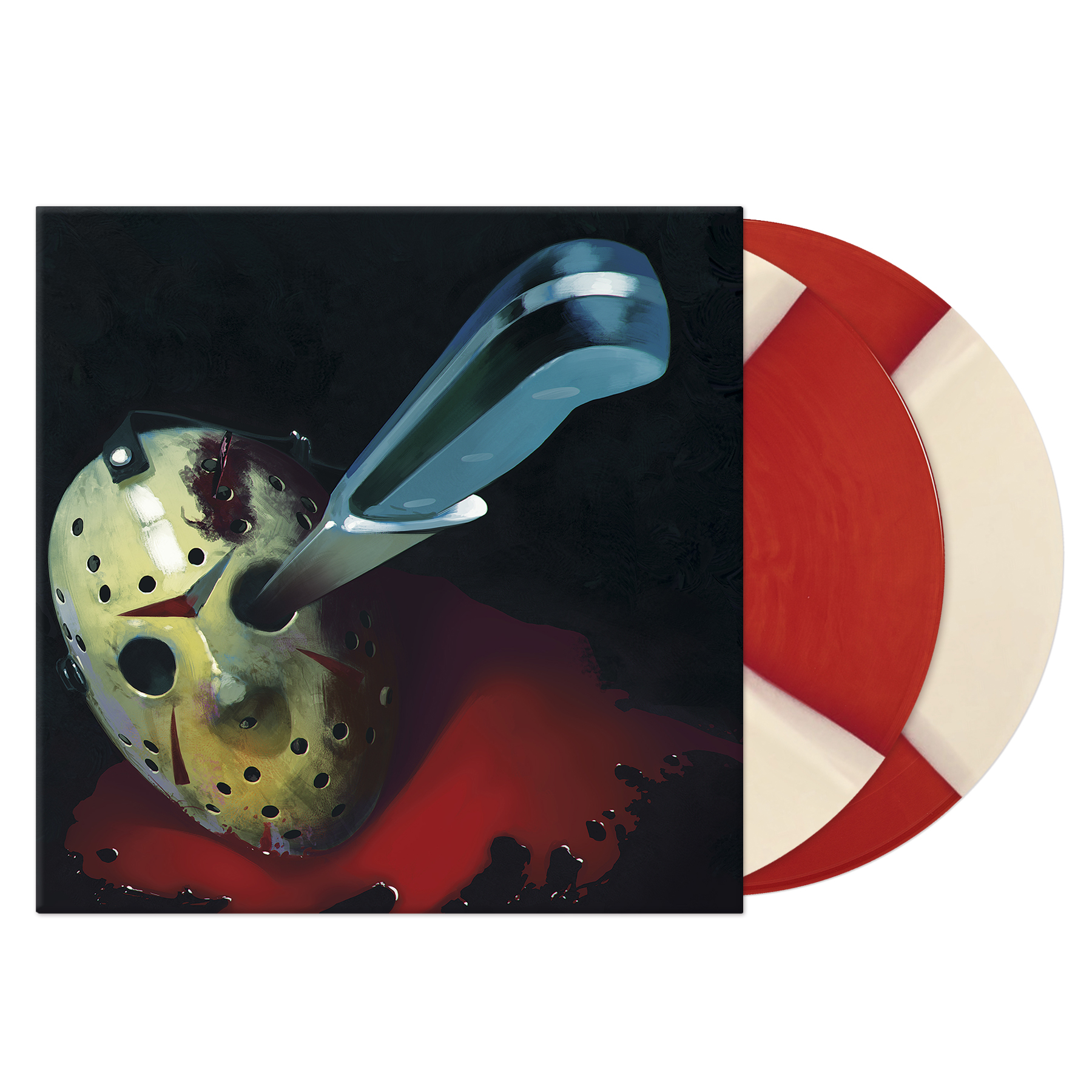 FRIDAY THE 13TH PART IV/THE FINAL CHAPTER/VINYLE ROUGE ET BLANC 180GR