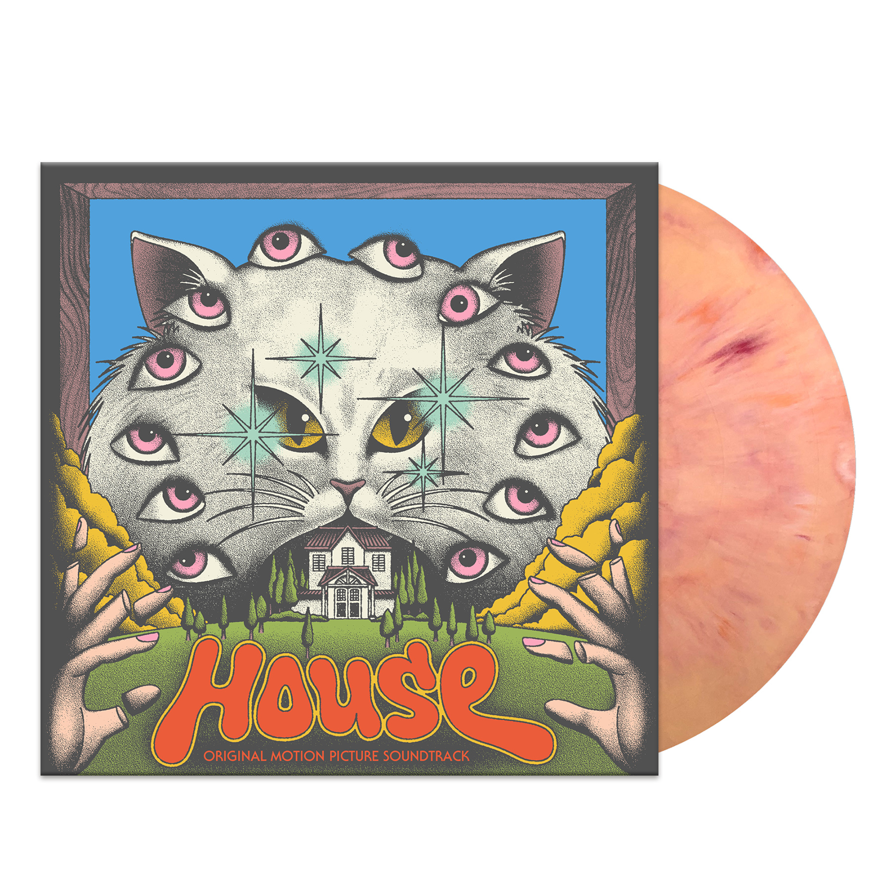 HOUSE/HAUSU/VINYLE COULEUR SANGRIA TOURBILLON 180GR