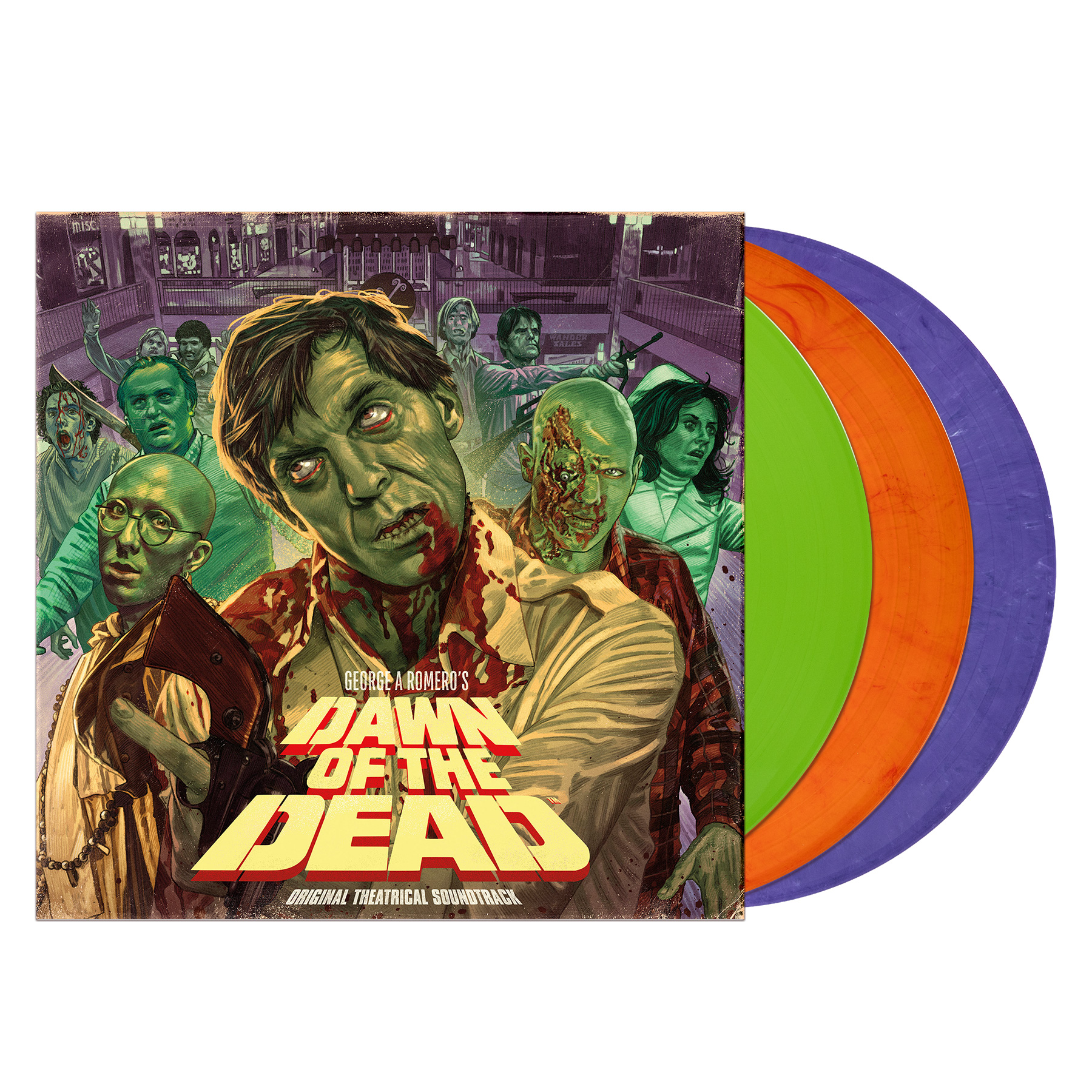 DAWN OF THE DEAD/VINYLE SATIN MAT AUDIOPHILE 180GR/LIVRET 4 PAGES