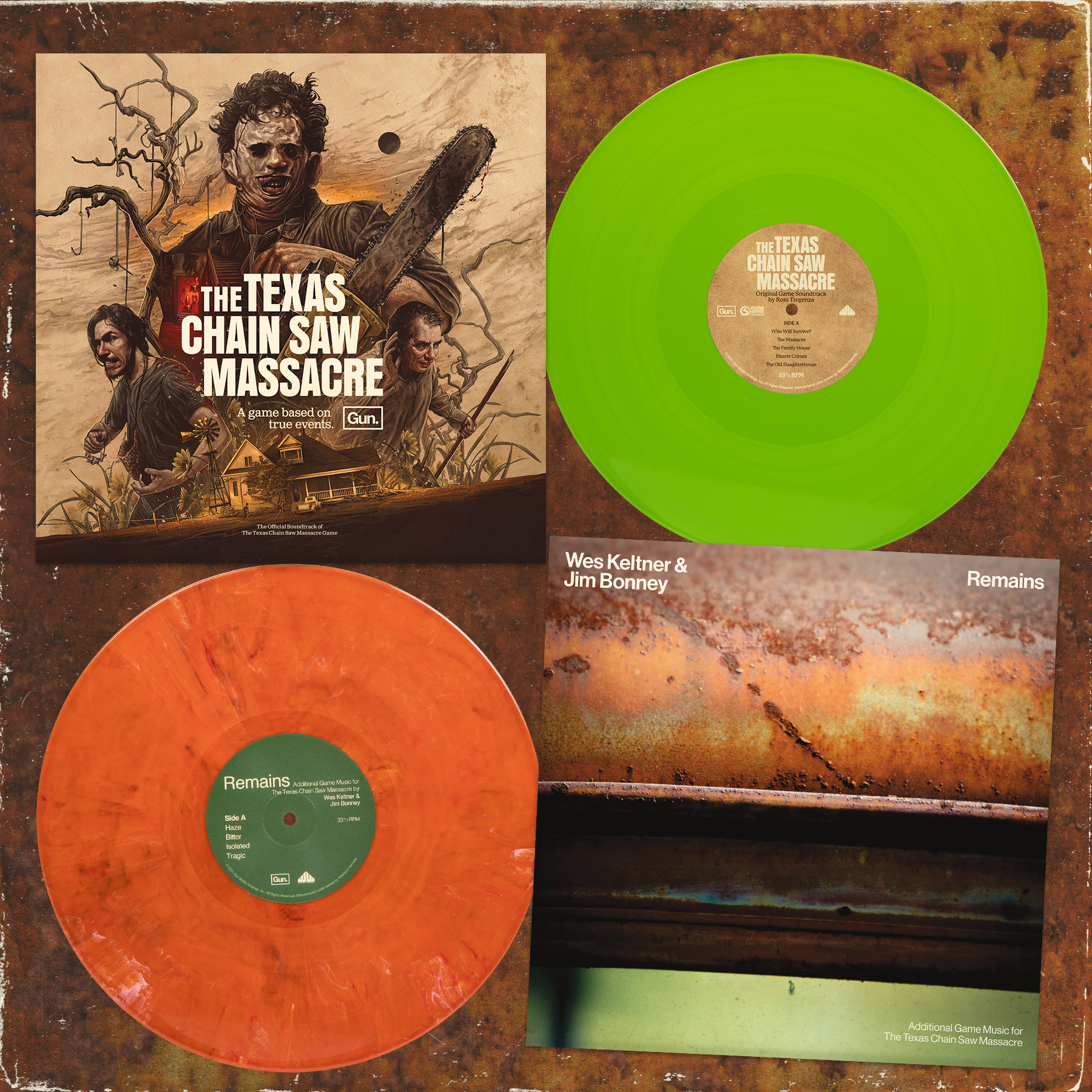 TEXAS CHAINSAW MASSACRE/THE GAME/ROSS TREGENZA/INCLUS BOF BONUS