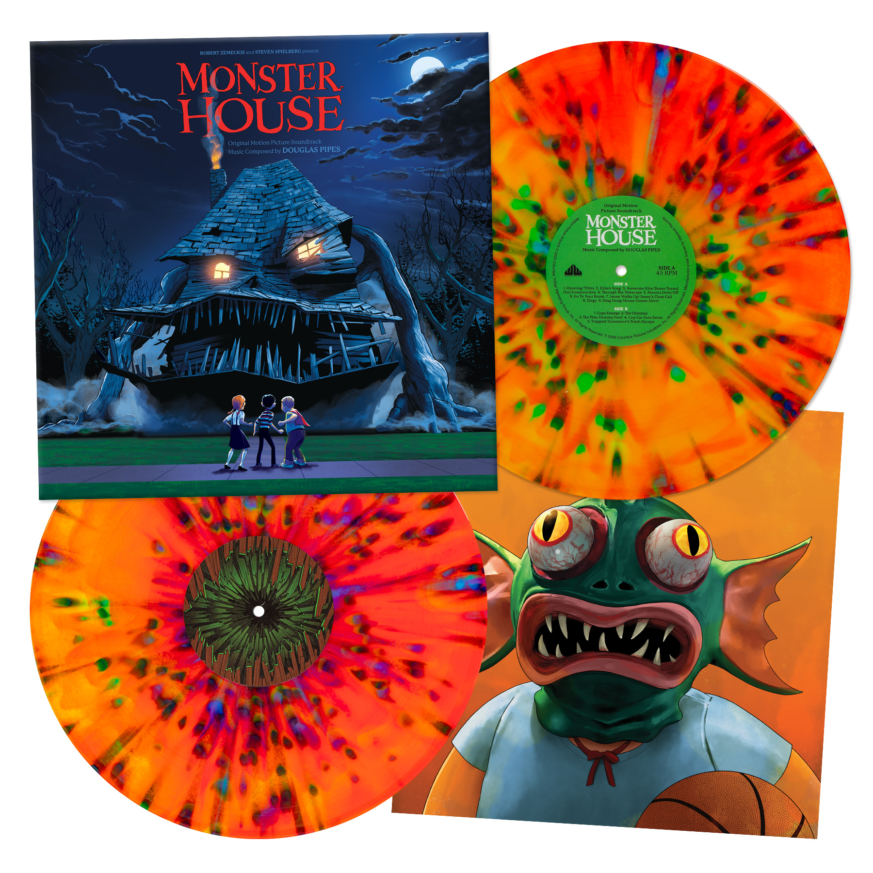 MONSTER HOUSE/VINYLE COULEUR DEMOLITION A LA DYNAMITE