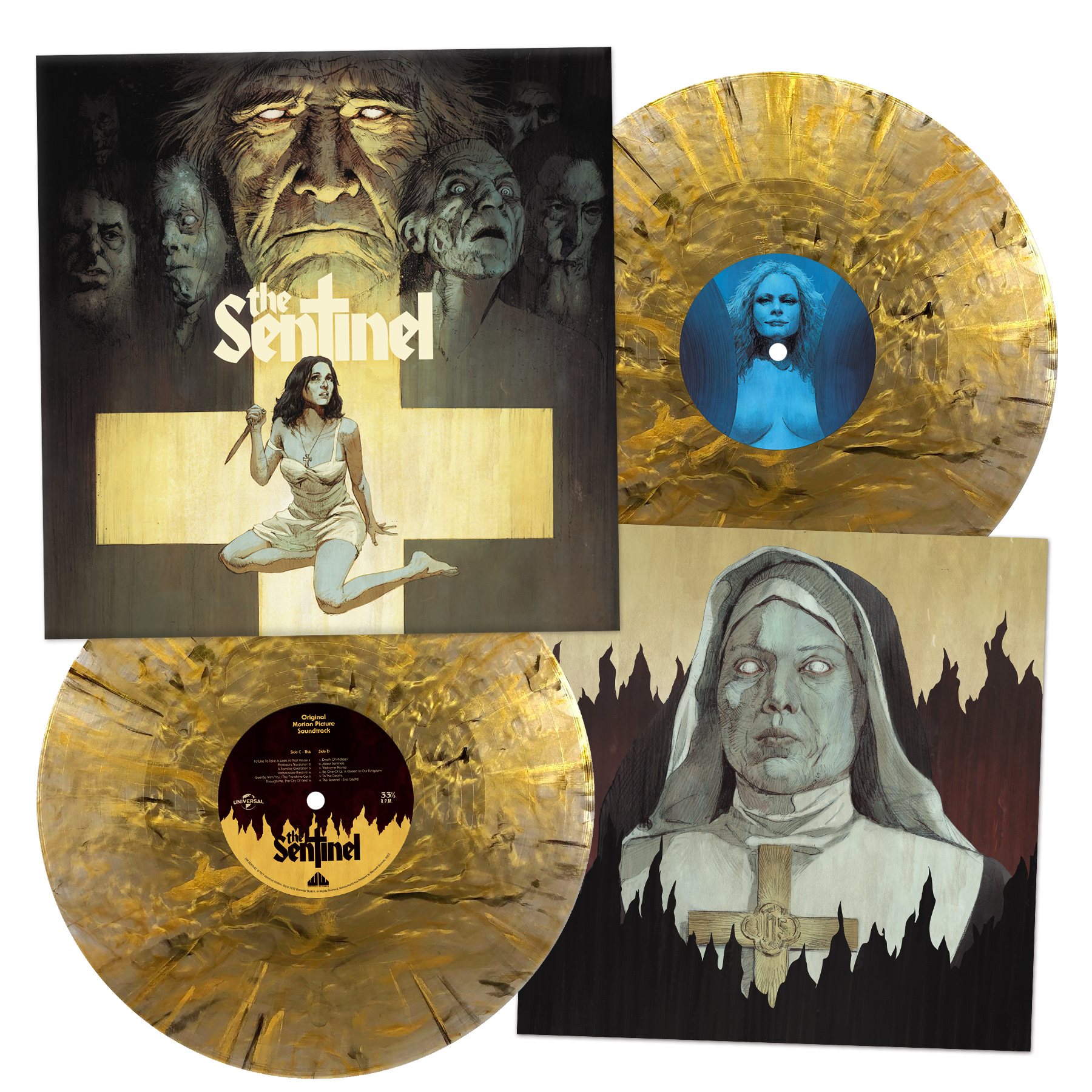 SENTINEL/VINYLE OR AVEC FUMEE NOIR