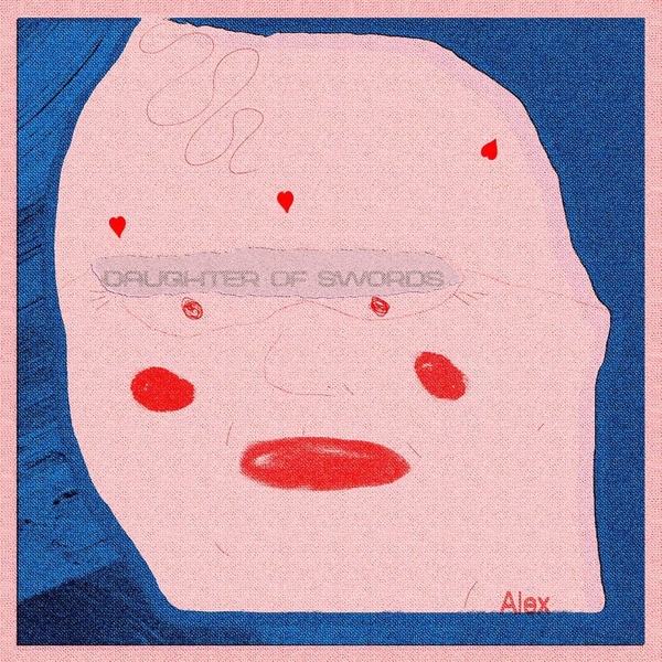 Alex - Vinyle Bleu Paillettes
