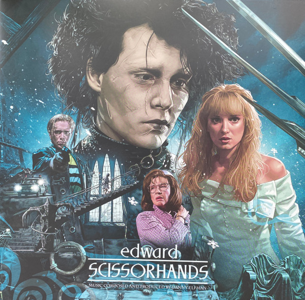 Edward Scissorhands Vinyle Coloré