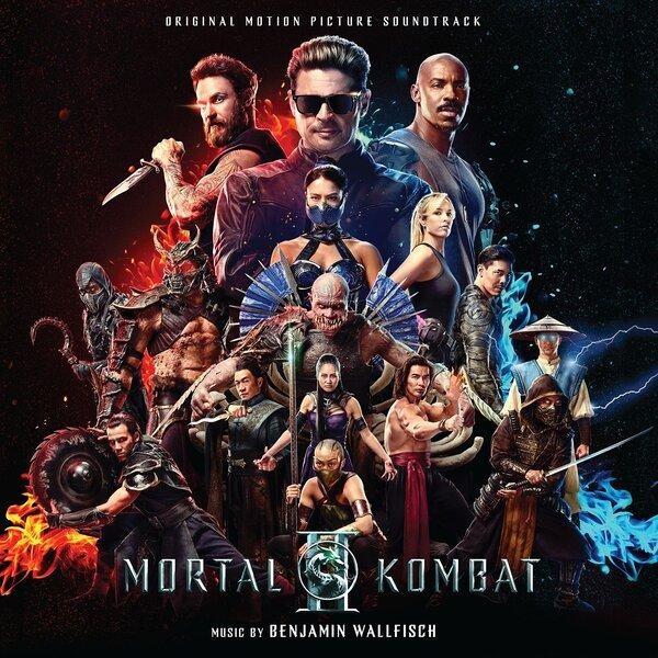Mortal Kombat Ii / Edition Limitee Couleur Eclaboussures Nuageuse Bleu Noir Et Vert Fonce