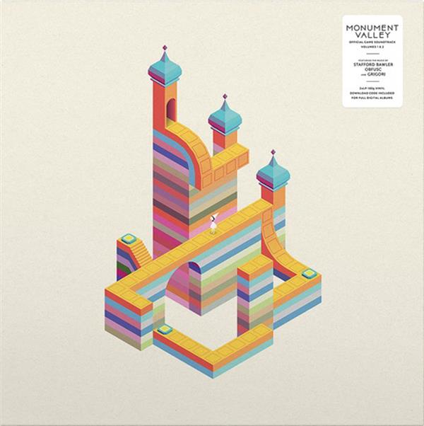 Monument Valley Soundtrack Vinyle Bleu et Blanc