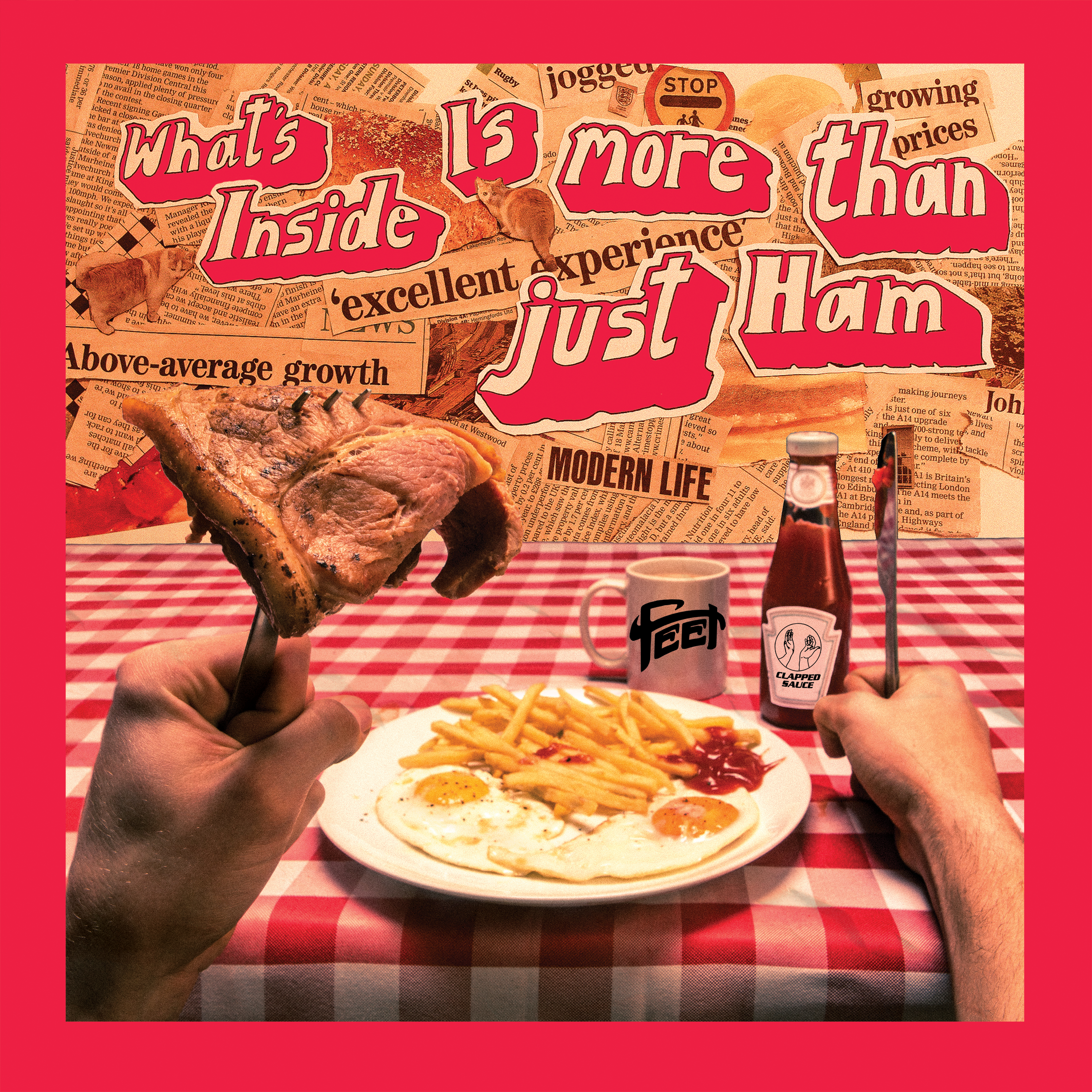 WHAT S INSIDE IS MORE THAN JUST HAM/VINYLE COULEUR