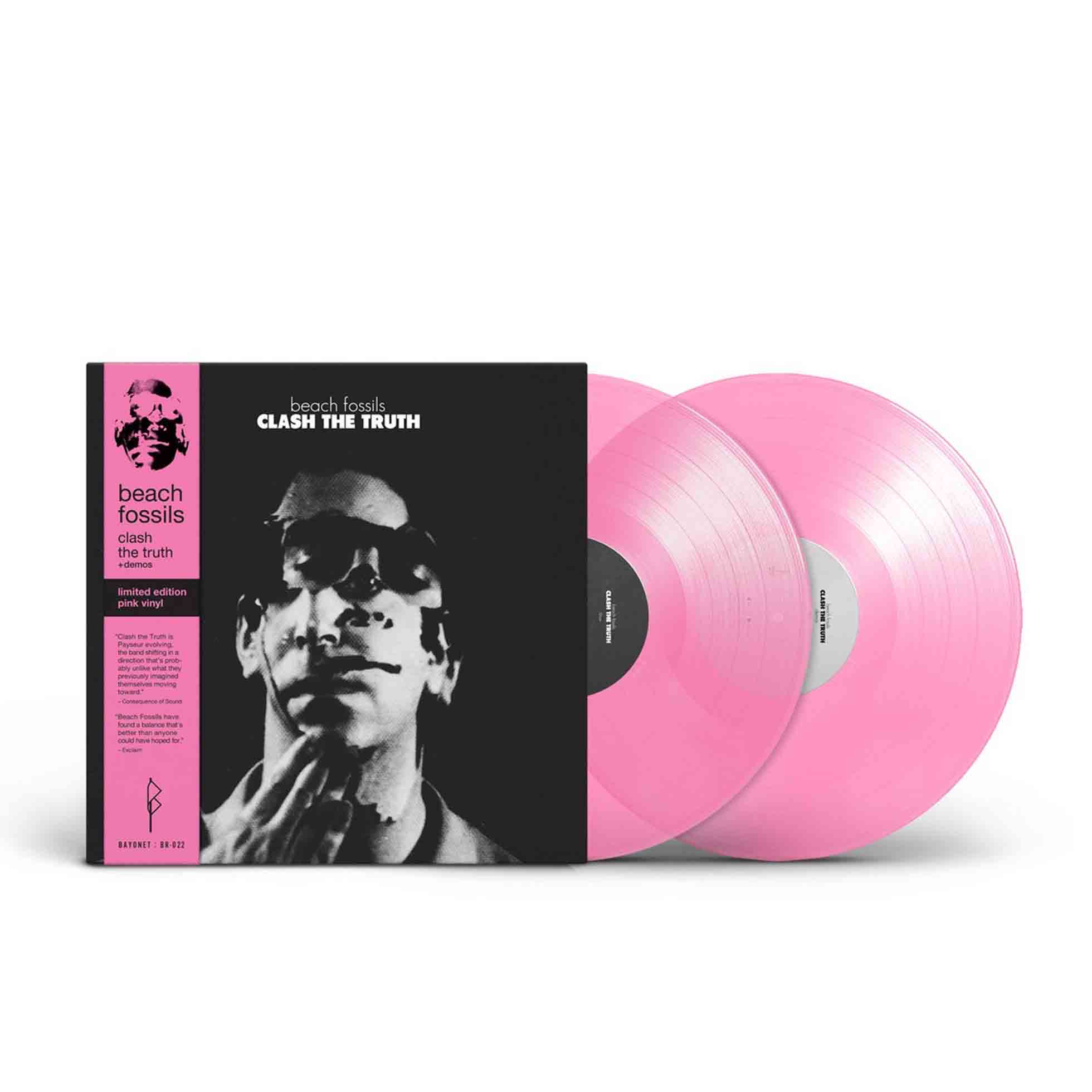 Clash The Truth + Demos - Vinyle Rose Translucide