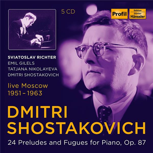 Chostakovitch : 24 Préludes et Fugues pour piano Opus 87 Coffret