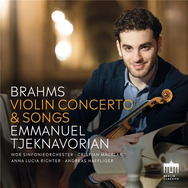Brahms : Concerto pour violon - Mélodies - Tjeknavorian, Richter, Haefliger