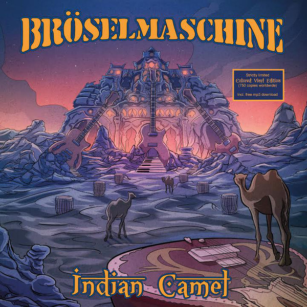 Indian Camel ( Colored orange )