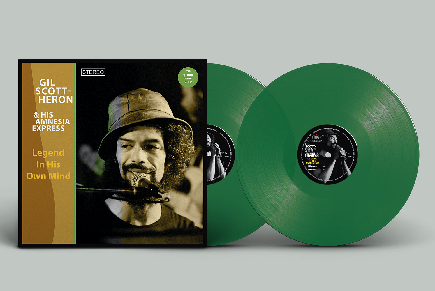 Legend In His Own Mind (2 Vinyles LP - Édition Vert) / Gil Scott-Heron & His Amnesia Express